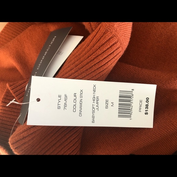 French Connection Babysoft High Neck Sweater - Picture 6 of 9